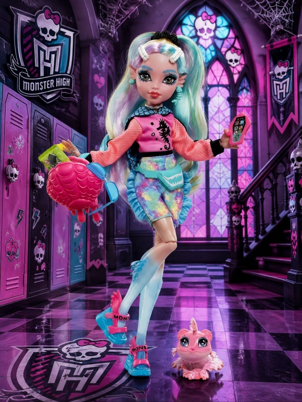 🪁●Monster High Lagoona Blue Doll